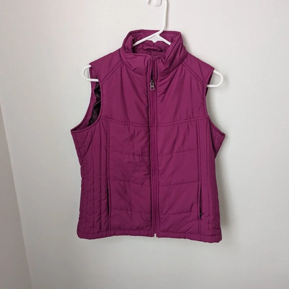 Port Authority Women's Mulberry Insulated Zip Up Vest, Medium - Picture 1 of 4